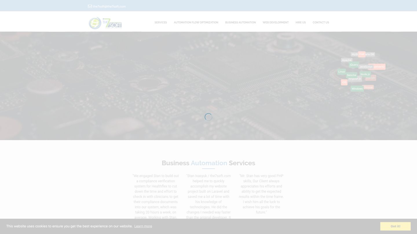 the7soft.com current website
